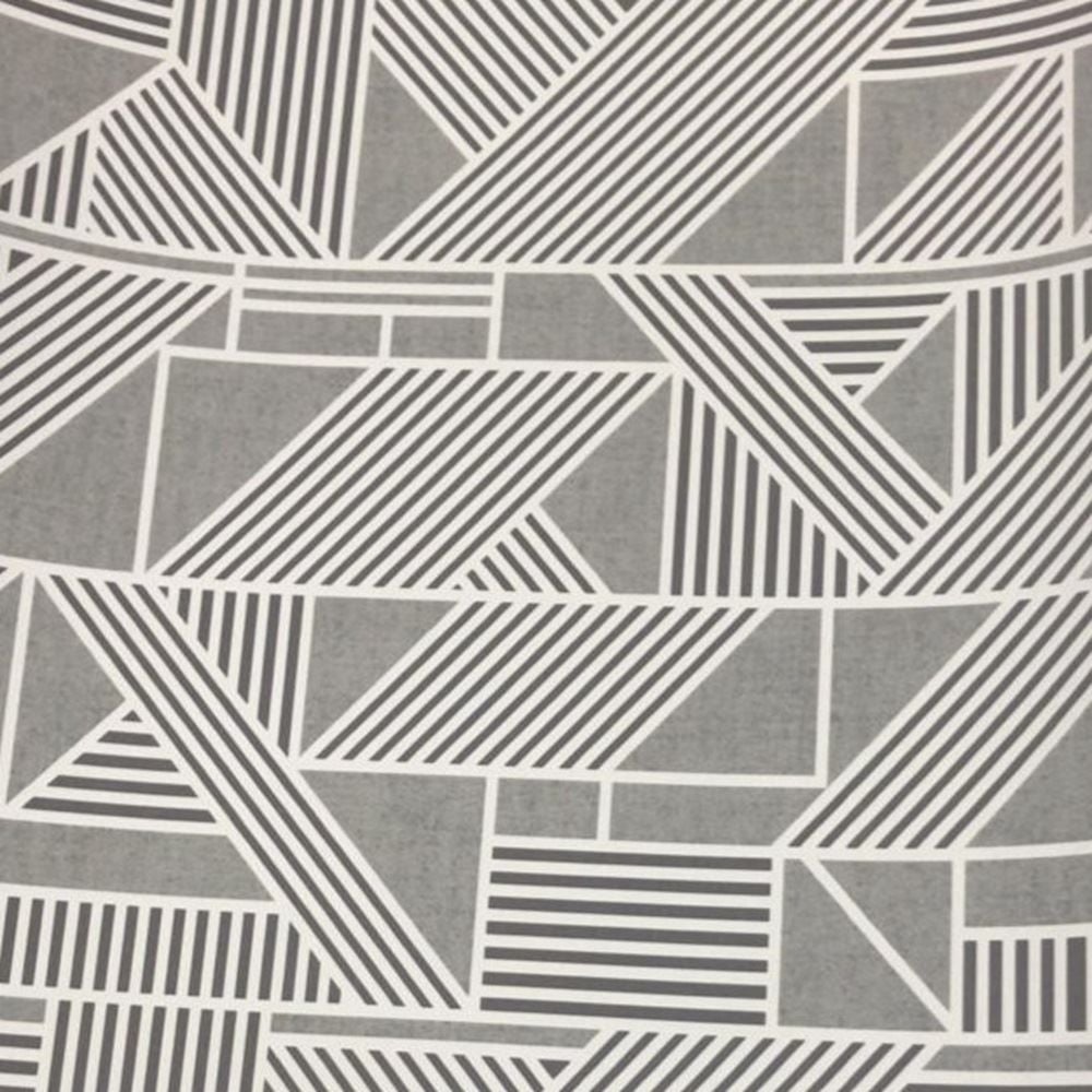 Jogo de Cama Queen Napoli Havan Casa 4 pçs - GRAFICO GEO/CINZA