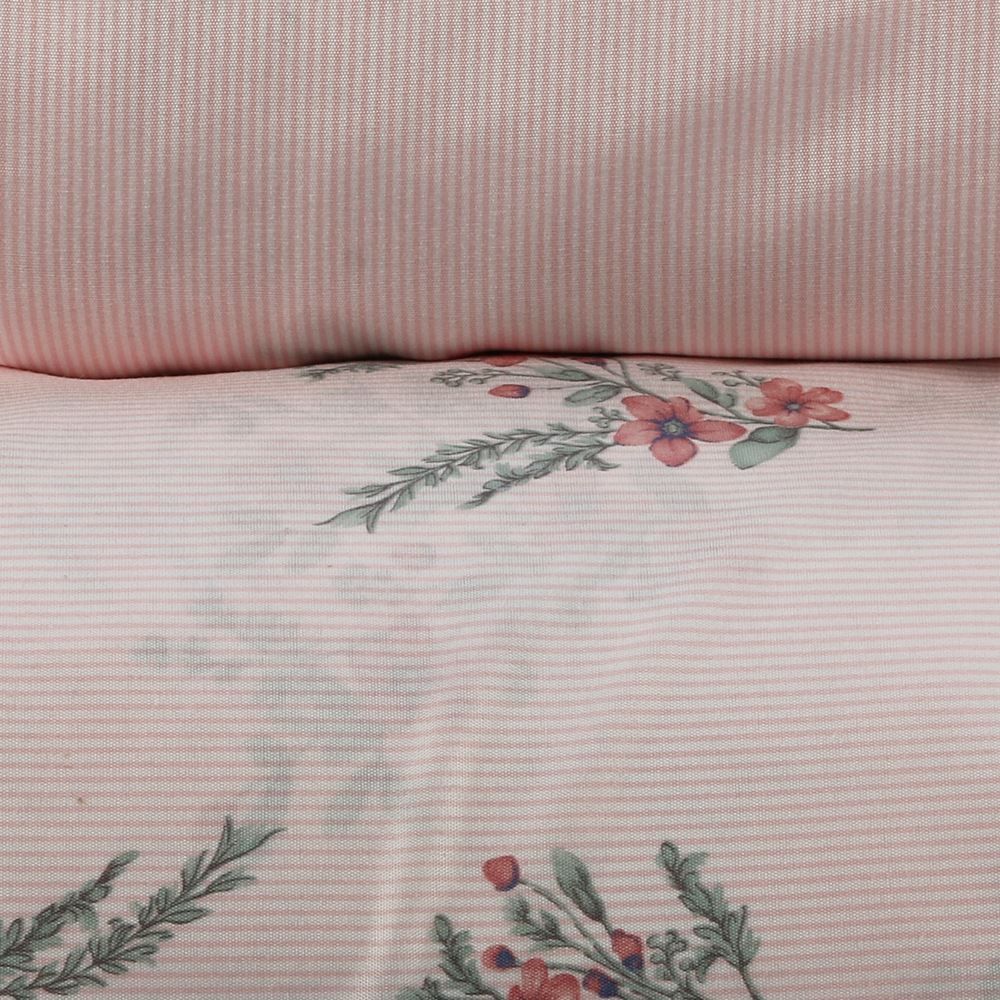 Jogo de Cama Queen Napoli Havan Casa 4 pçs - Romantic Flowers Rosa