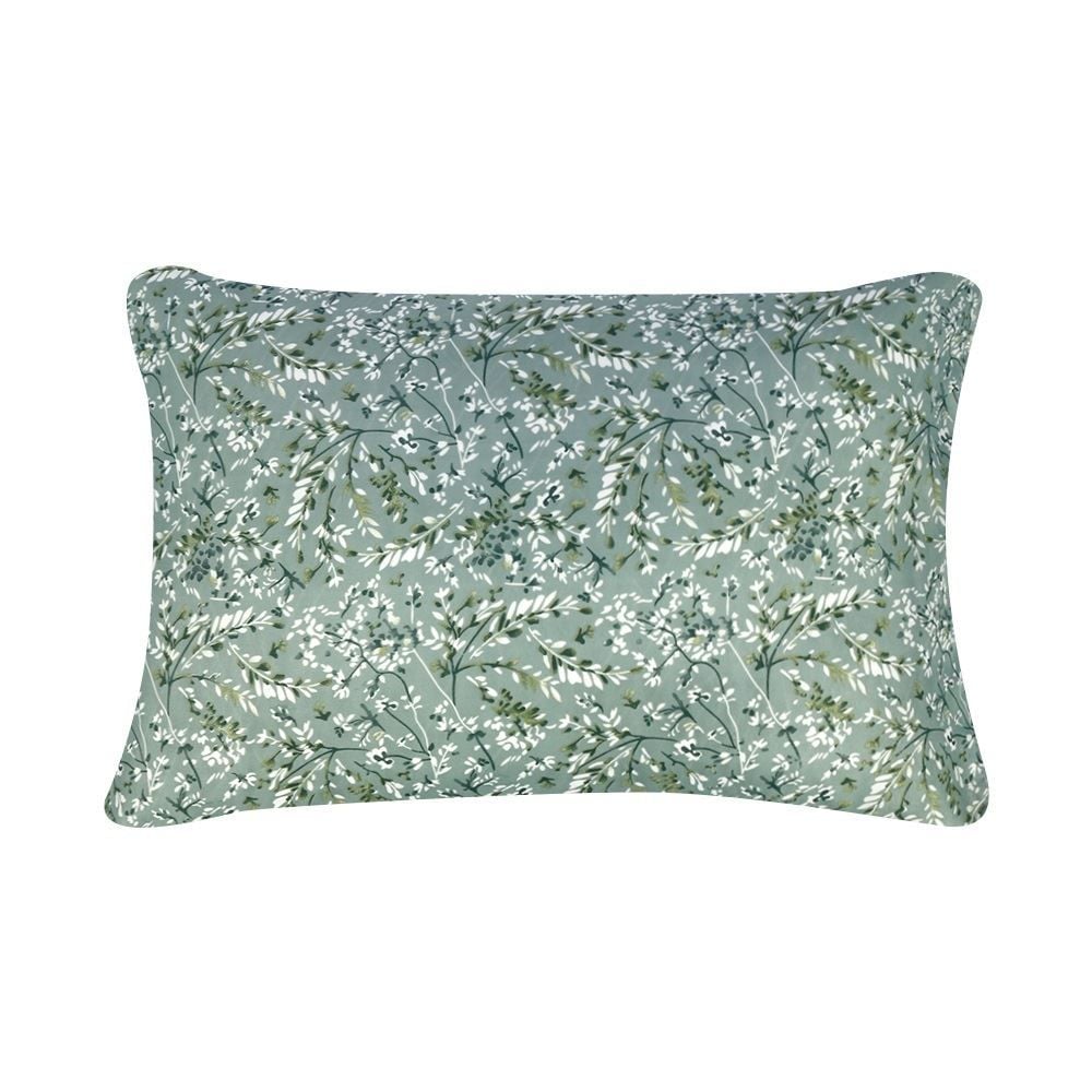 Jogo de Cama Queen Napoli Havan Casa 4 pçs - Garden Folhas Verde