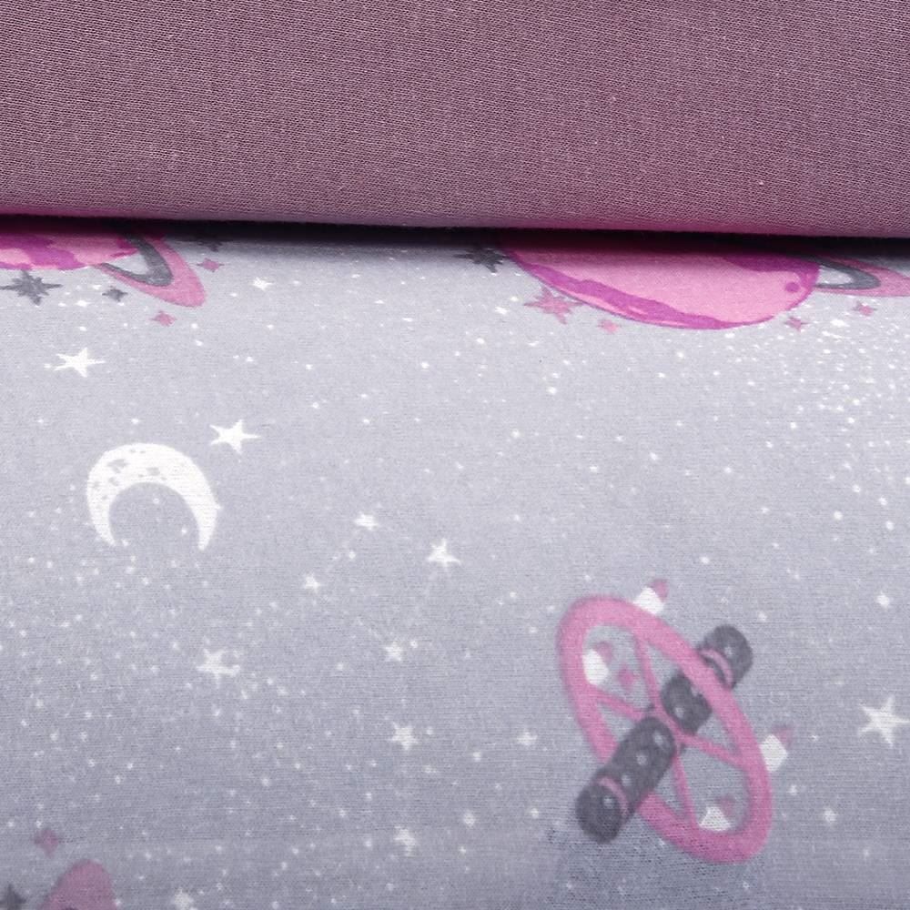 Jogo De Cama Solteiro 100% Algodão Kids Havan - Planets 