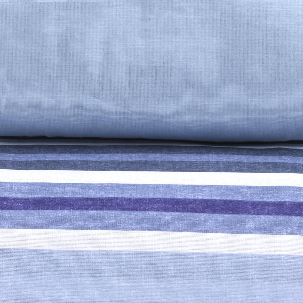 Jogo De Cama Solteiro 100% Algodão Royale Havan Casa 3 Pçs - Theo Azul