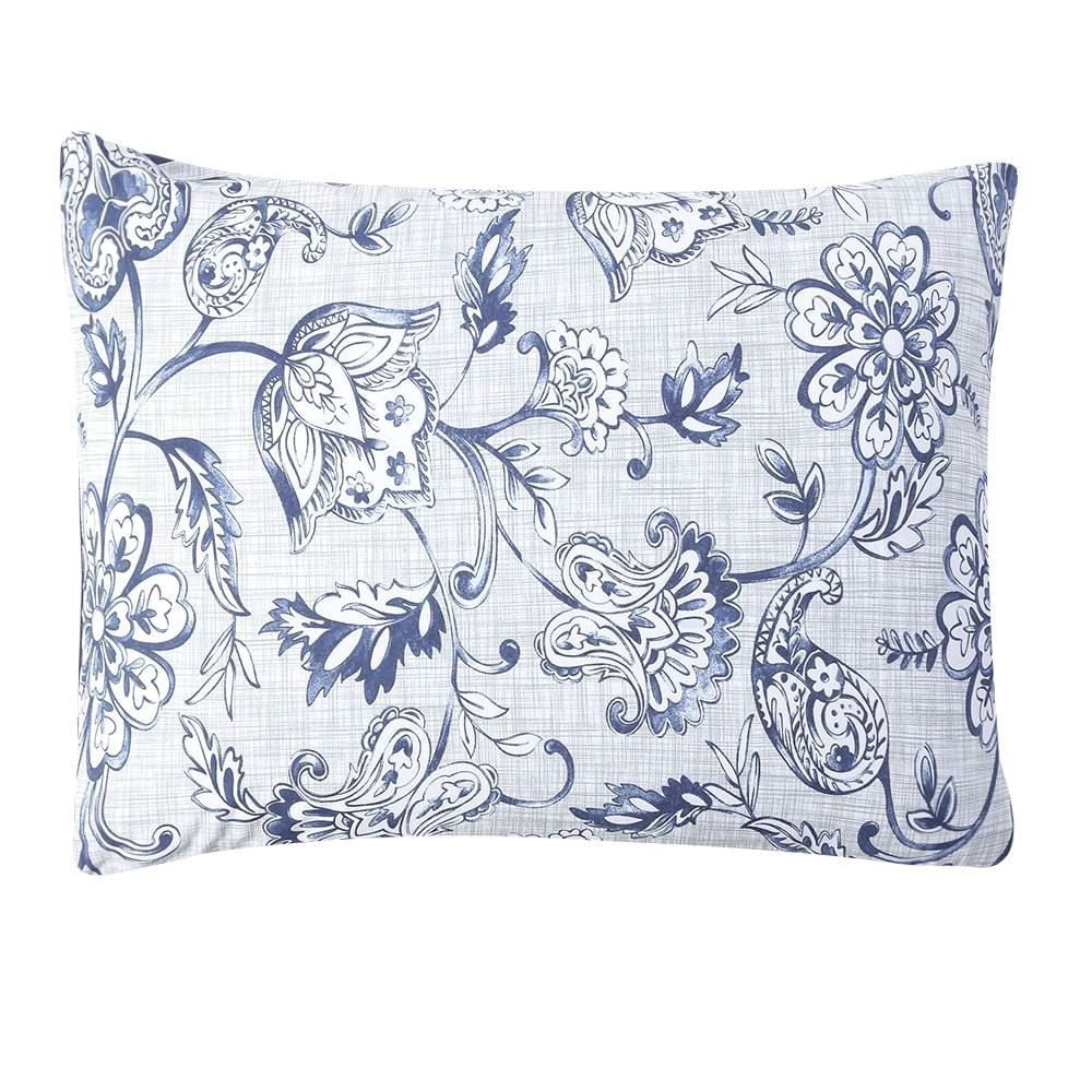 Jogo De Cama Solteiro Malha Havan Casa 2 Pçs - Zafiro Marinho