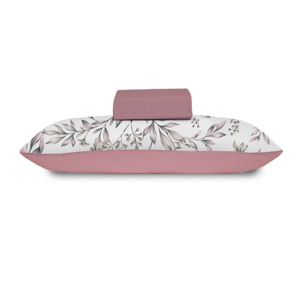 Jogo De Cama Solteiro Malha Havan Casa 2 Pçs - Sofia Rose