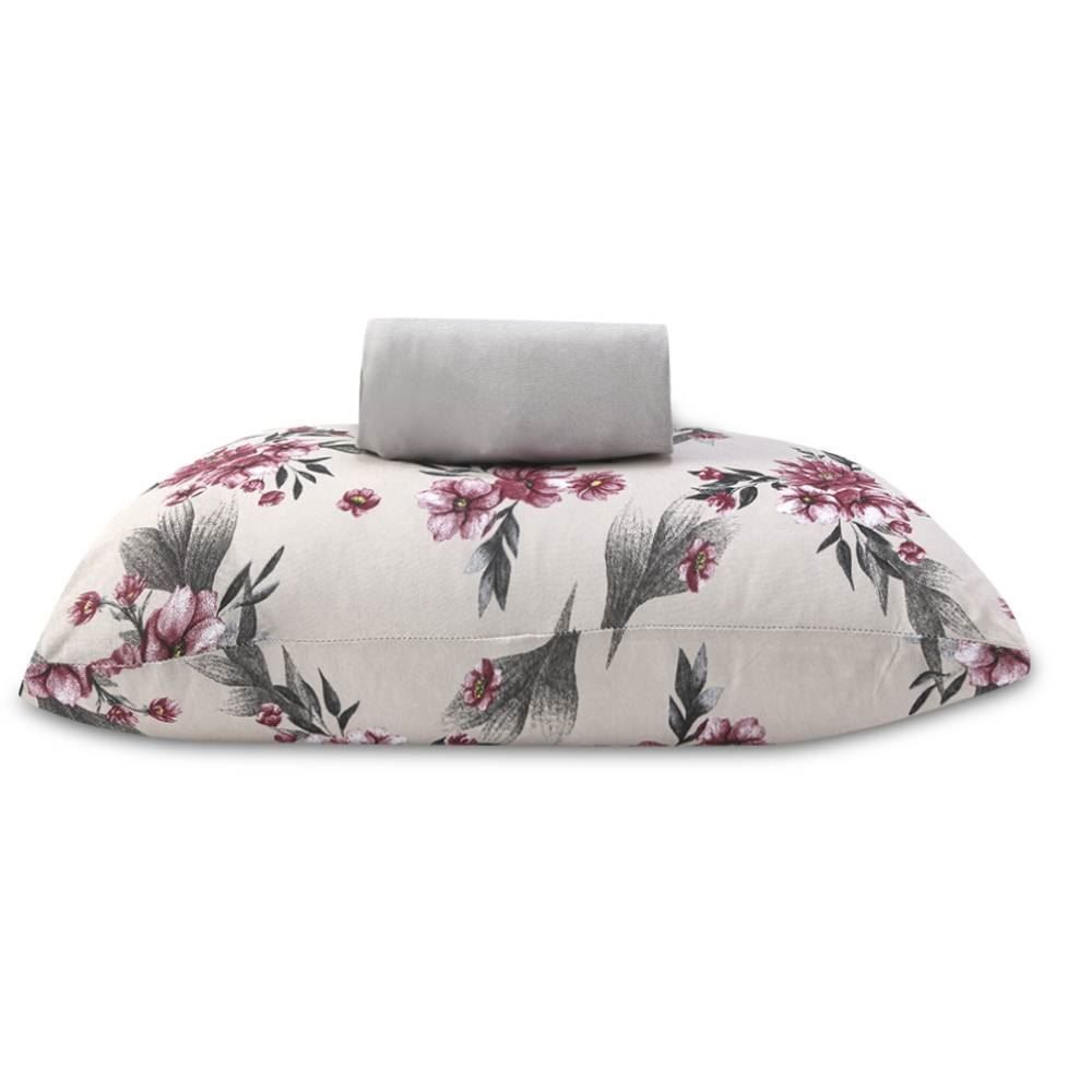 Jogo De Cama Solteiro Malha Solecasa Havan Casa 2 Pçs - Hera Castor