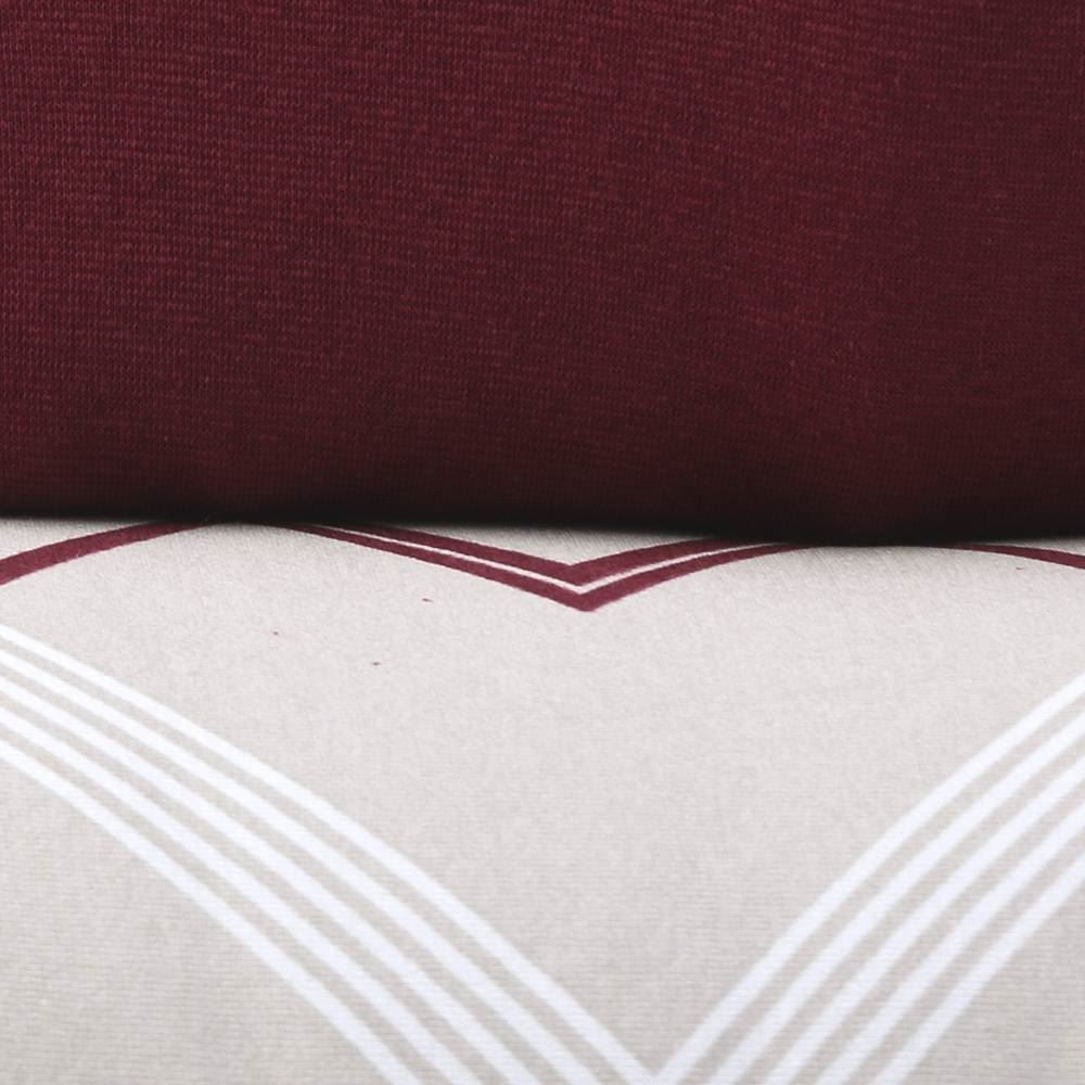 Jogo de Cama Solteiro Malha Solecasa Havan Casa 2 pçs - Zeus Vinho