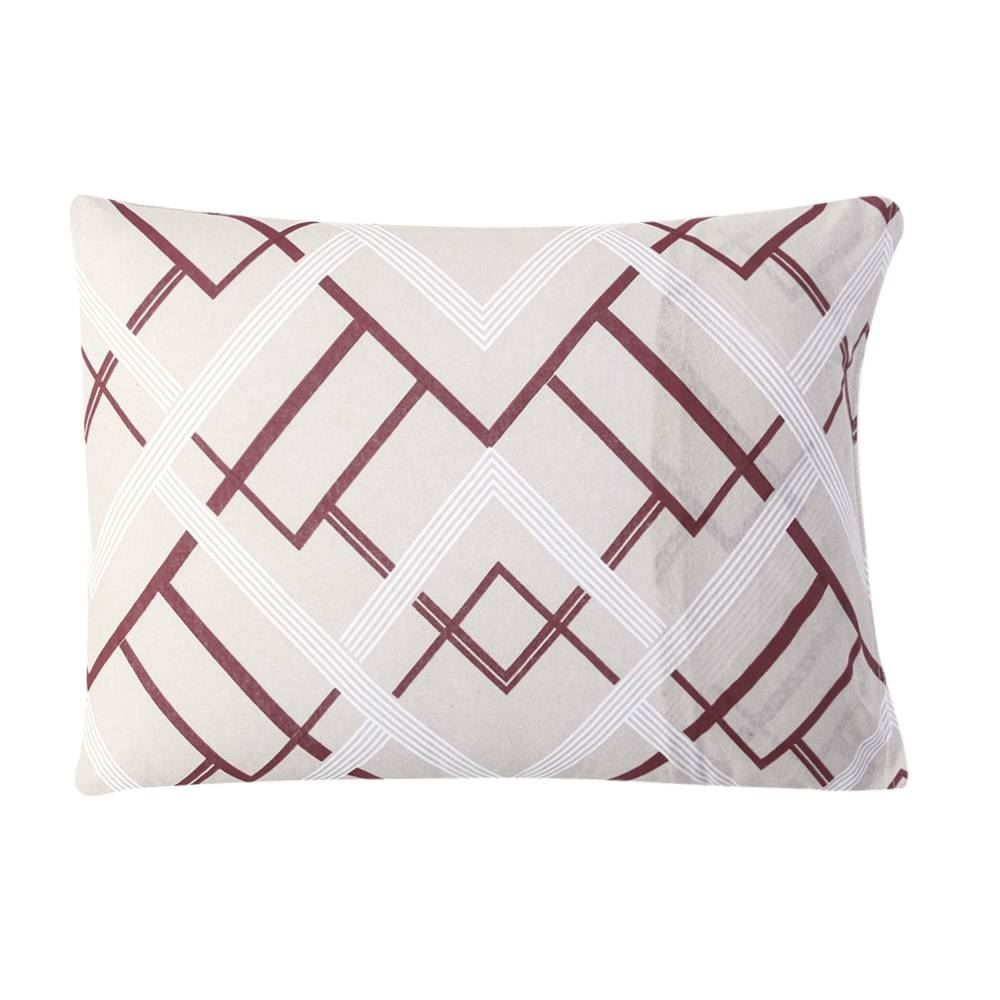 Jogo de Cama Solteiro Malha Solecasa Havan Casa 2 pçs - Zeus Vinho