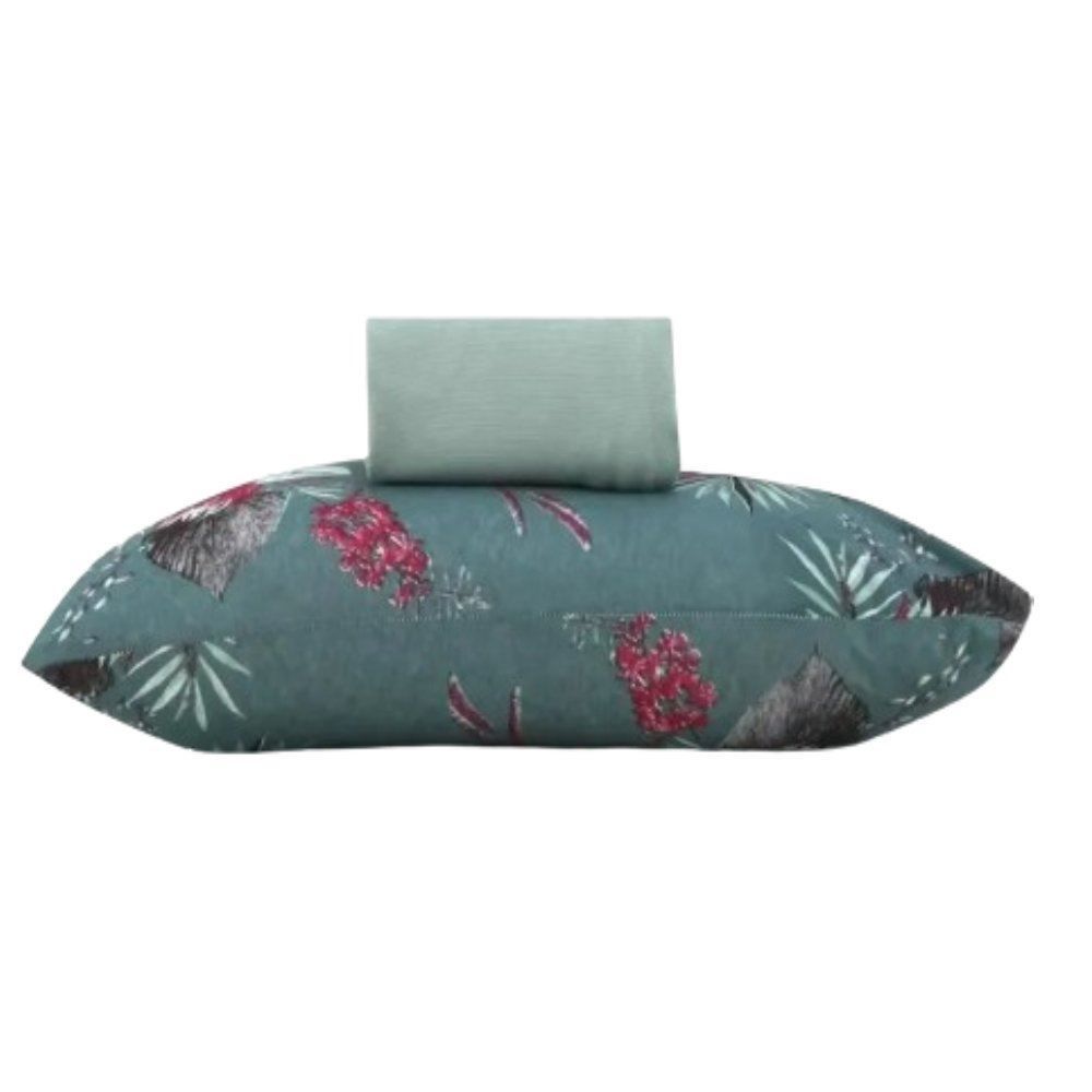 Jogo de Cama Solteiro Malha Solecasa Havan Casa 2 pçs - Veruska Verde