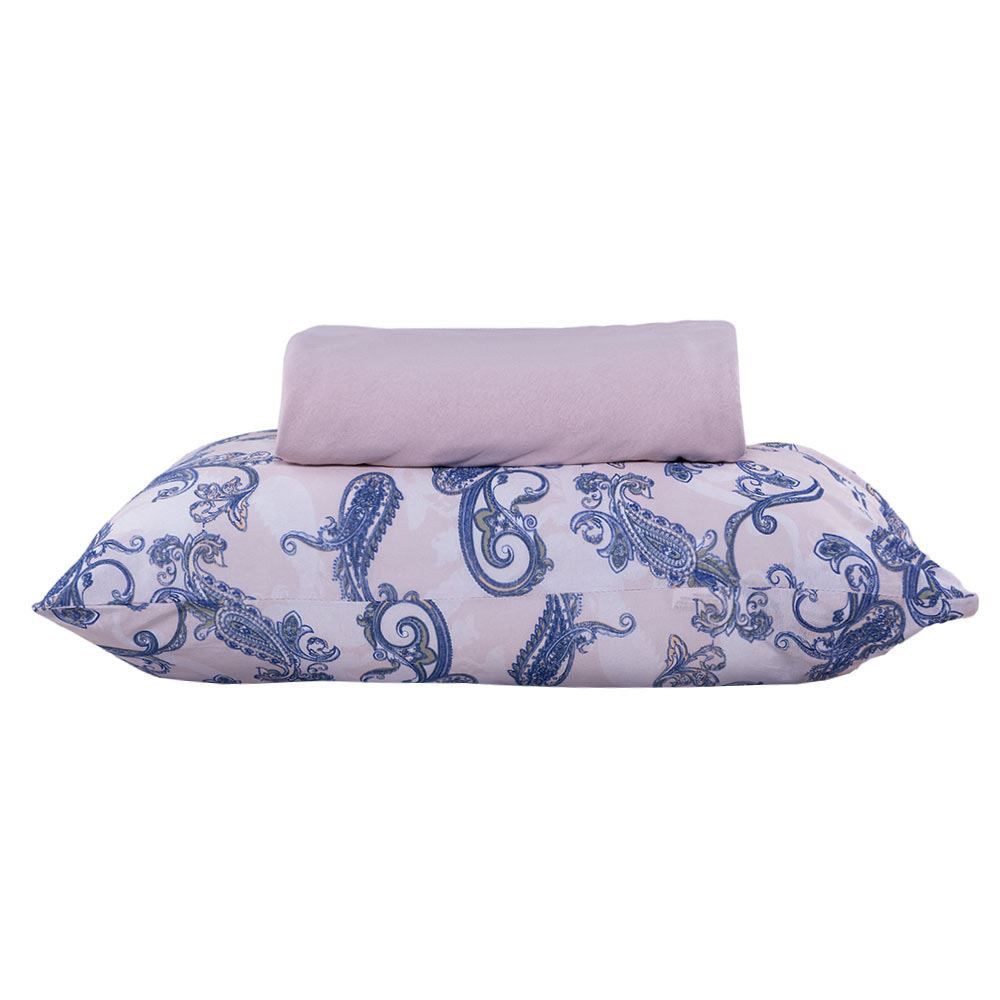 Jogo de Cama Solteiro Malha Solecasa Havan Casa 2 pçs - Cashimere Quartz