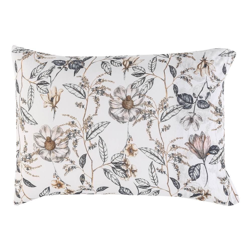 Jogo de Cama Solteiro Malha Solecasa Havan Casa 2 pçs - Floral Castor 