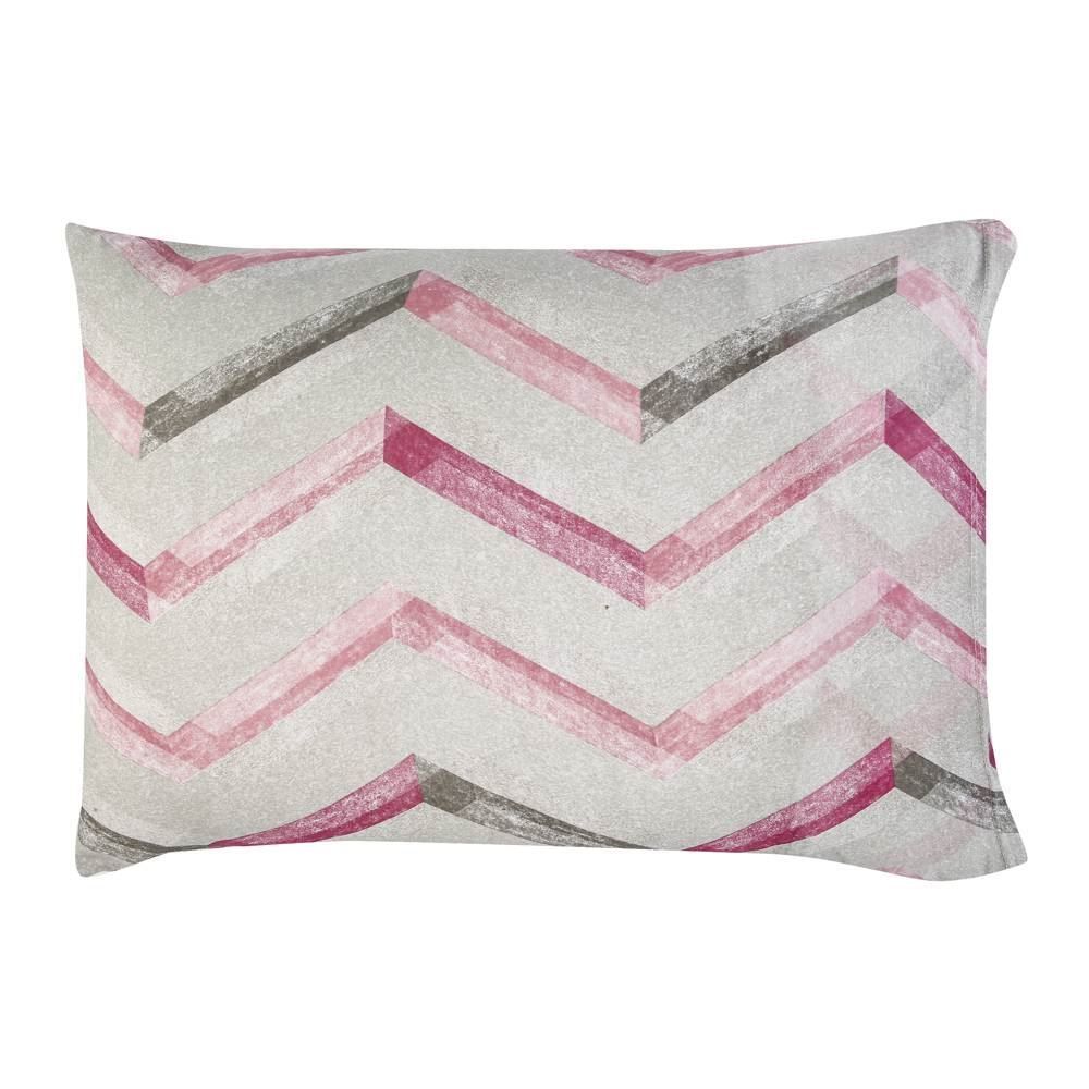 Jogo de Cama Solteiro Malha Solecasa Havan Casa 2 pçs - Missoni Cinza