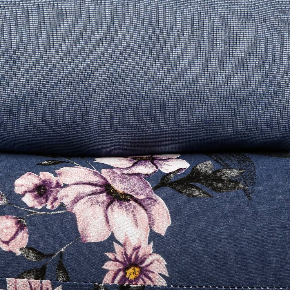 Jogo de Cama Solteiro Malha Solecasa Havan Casa 2 pçs - Hera Azul Jeans