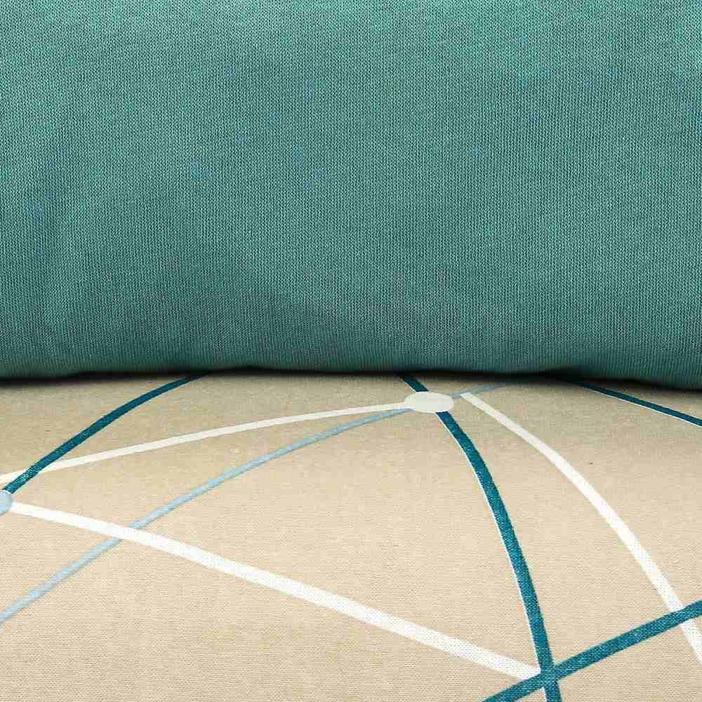 Jogo de Cama Solteiro Malha 100% Algodão Solecasa 2 pçs - Caleo VD Retro