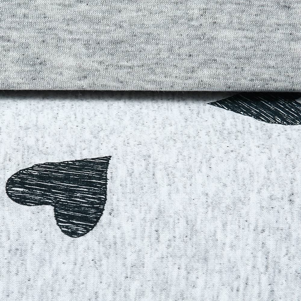 Jogo De Cama Solteiro 2 Peças Mescla Urban Confort - Corações