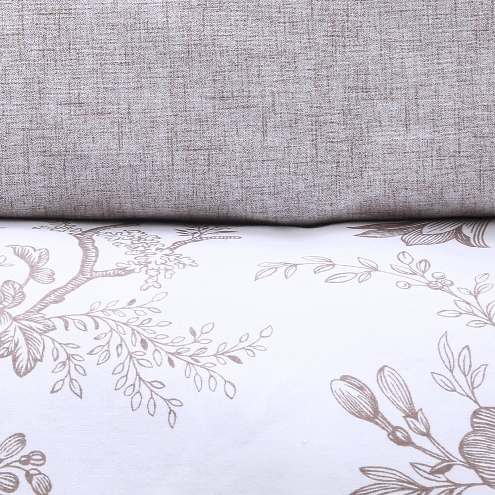 Jogo De Cama Solteiro Percal Buona Fortuna 3 Pçs - Serena Textura Cru