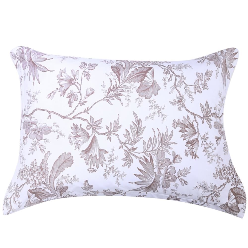 Jogo De Cama Solteiro Percal Buona Fortuna 3 Pçs - Serena Textura Cru