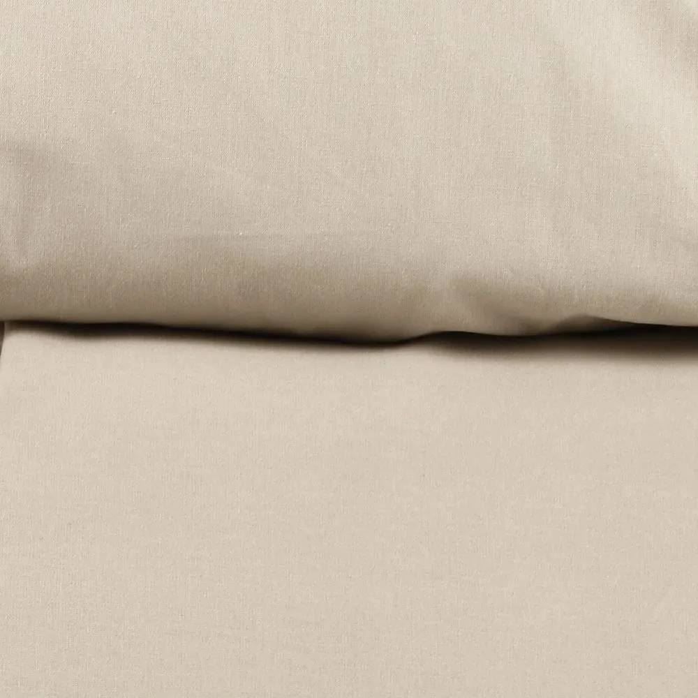 Jogo De Cama Solteiro Percal Buona Fortuna 3 Pçs - Cru