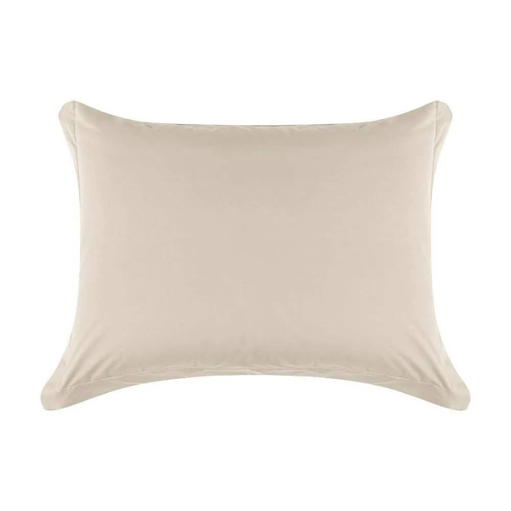 Jogo De Cama Solteiro Percal Buona Fortuna 3 Pçs - Cru