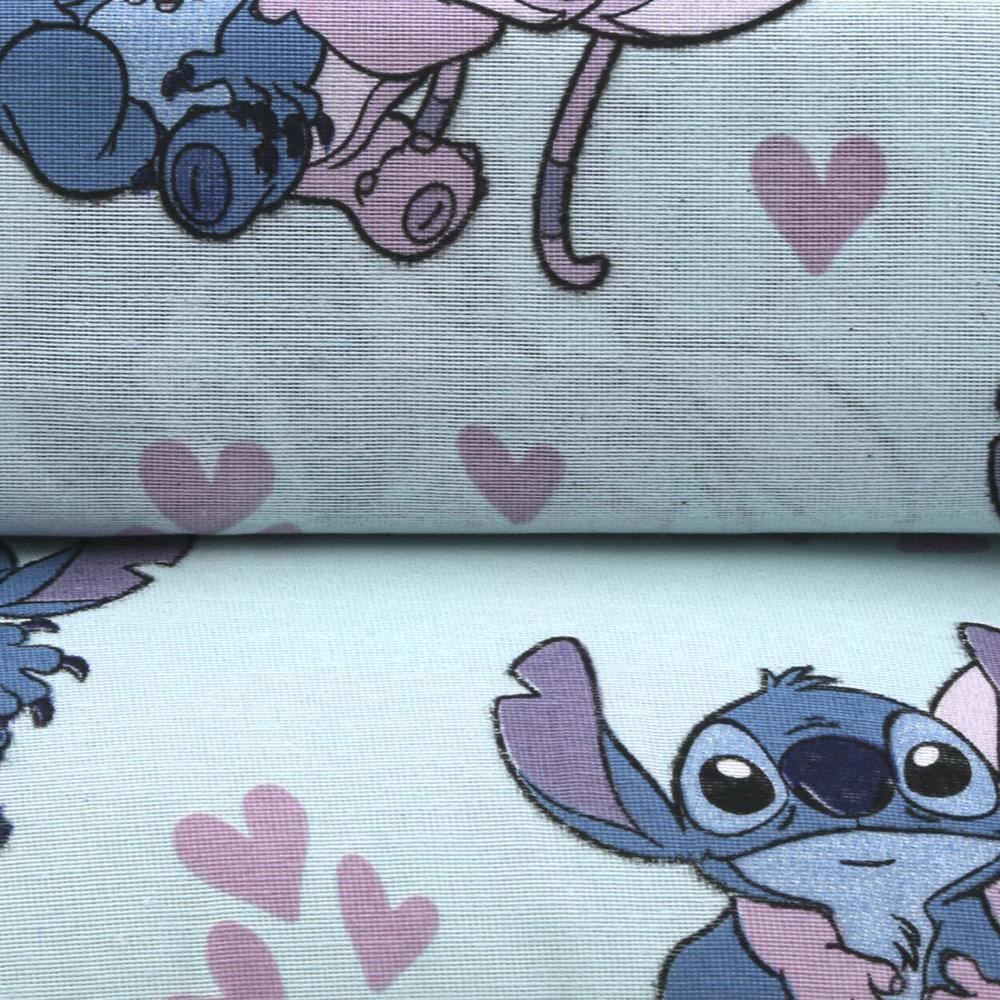 Jogo De Cama Solteiro Disney Lepper 2 Pçs - Stitch