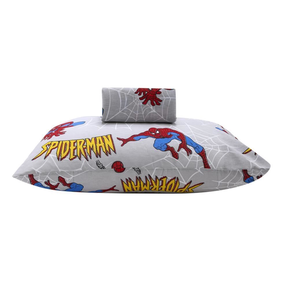 Jogo De Cama Solteiro Infantil 2 Peças Lepper - Homem Aranha 