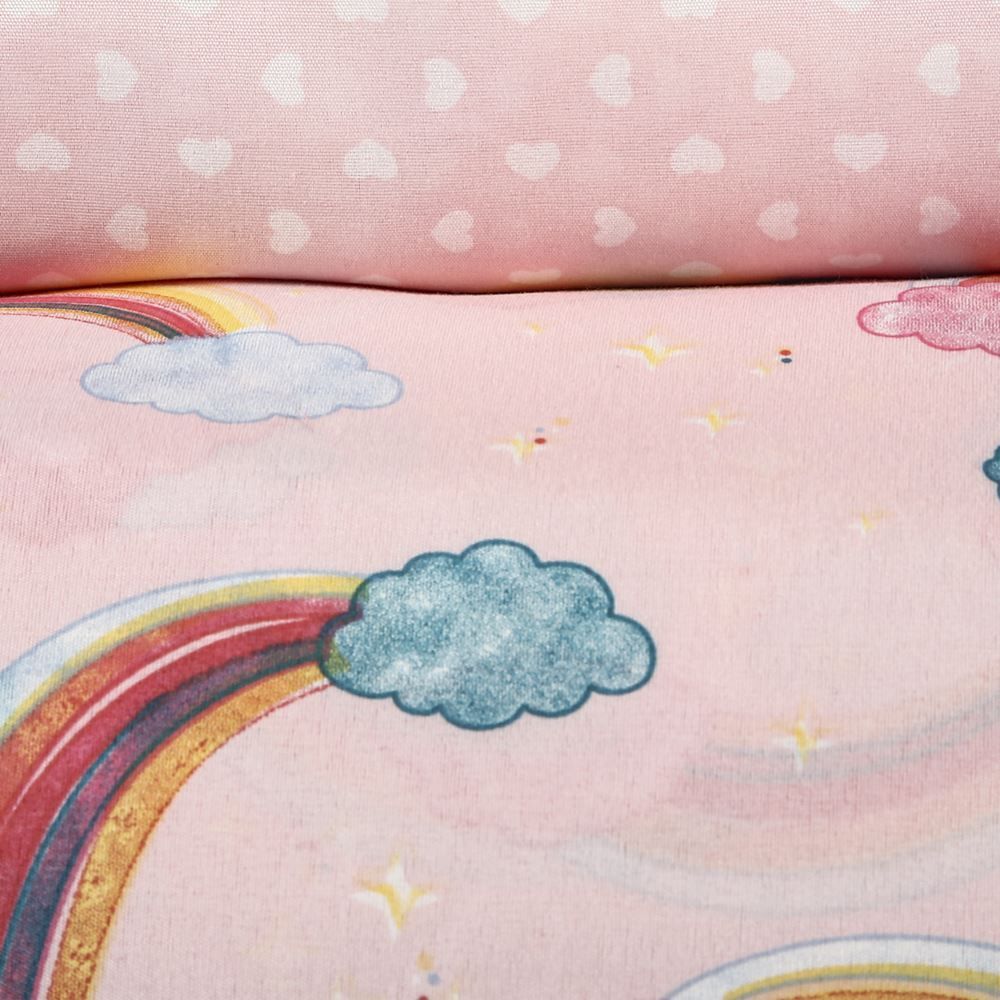  Jogo De Cama Solteiro 150 Fios Havan Kids 3 Pçs - Unicórnio 