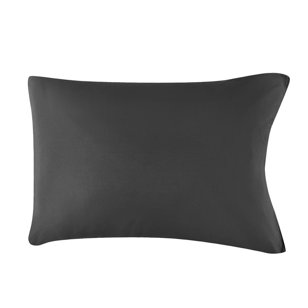 Jogo De Cama Solteiro Micro Percal Liso Havan Casa 3 Peças - Chumbo