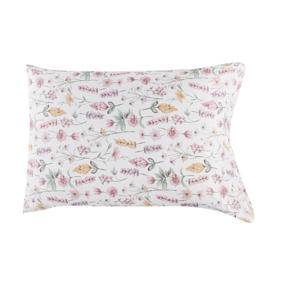 Jogo De Cama Solteiro Micropercal 180 Fios Havan Casa 3 Pçs - Gardenia Flower Rosa