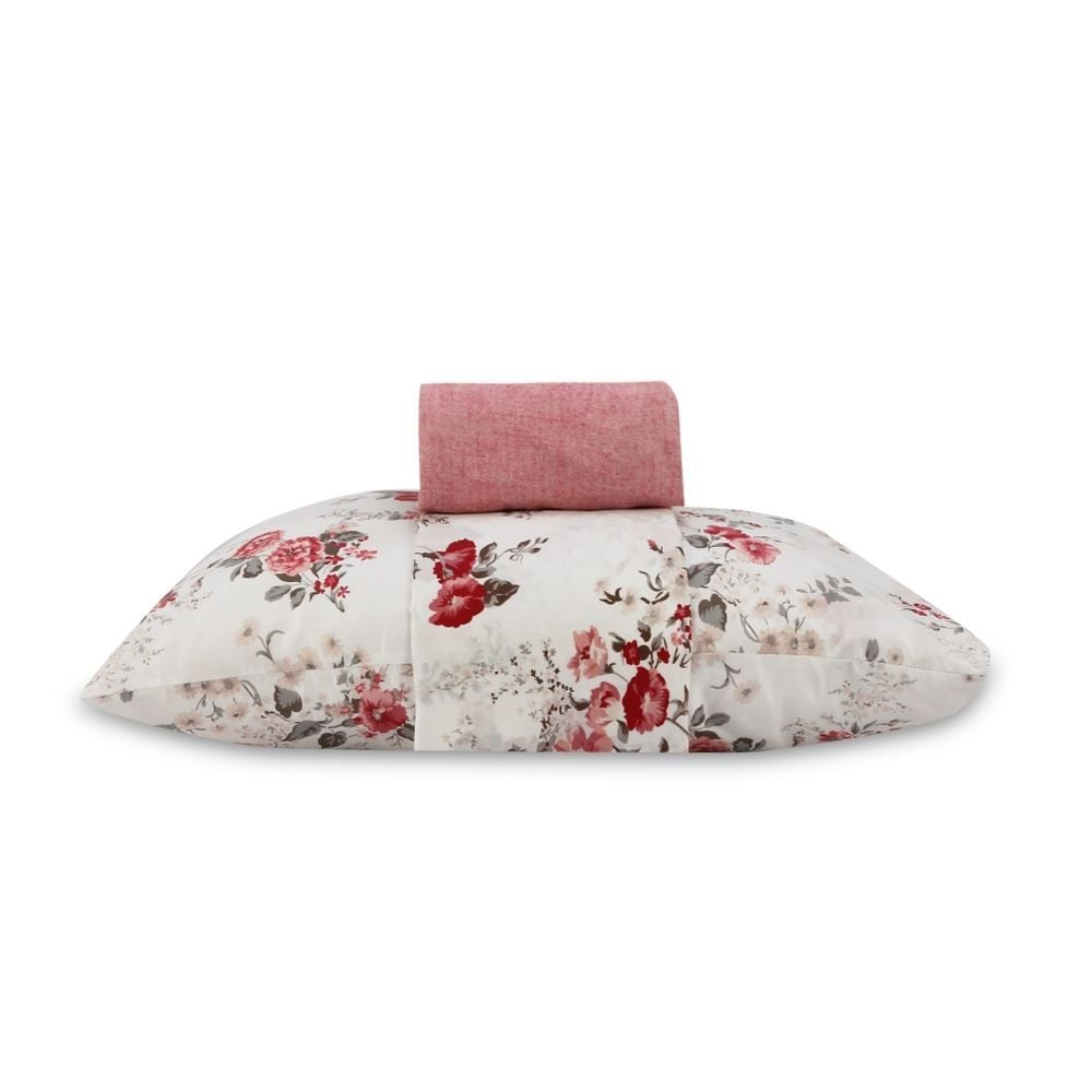 Jogo de Cama Solteiro Napoli Havan Casa 3 Peças - Cecilia Rosa