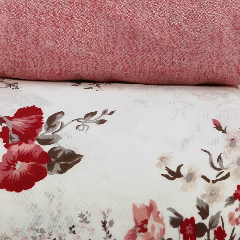 Jogo de Cama Solteiro Napoli Havan Casa 3 Peças - Cecilia Rosa