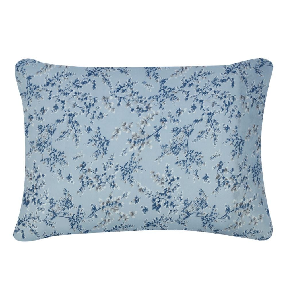 Jogo de Cama Solteiro Napoli Havan Casa 3 Peças - Charme Azul