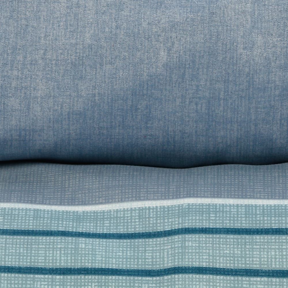 Jogo de Cama Solteiro Napoli Havan Casa 3 Peças - Grey Acqua