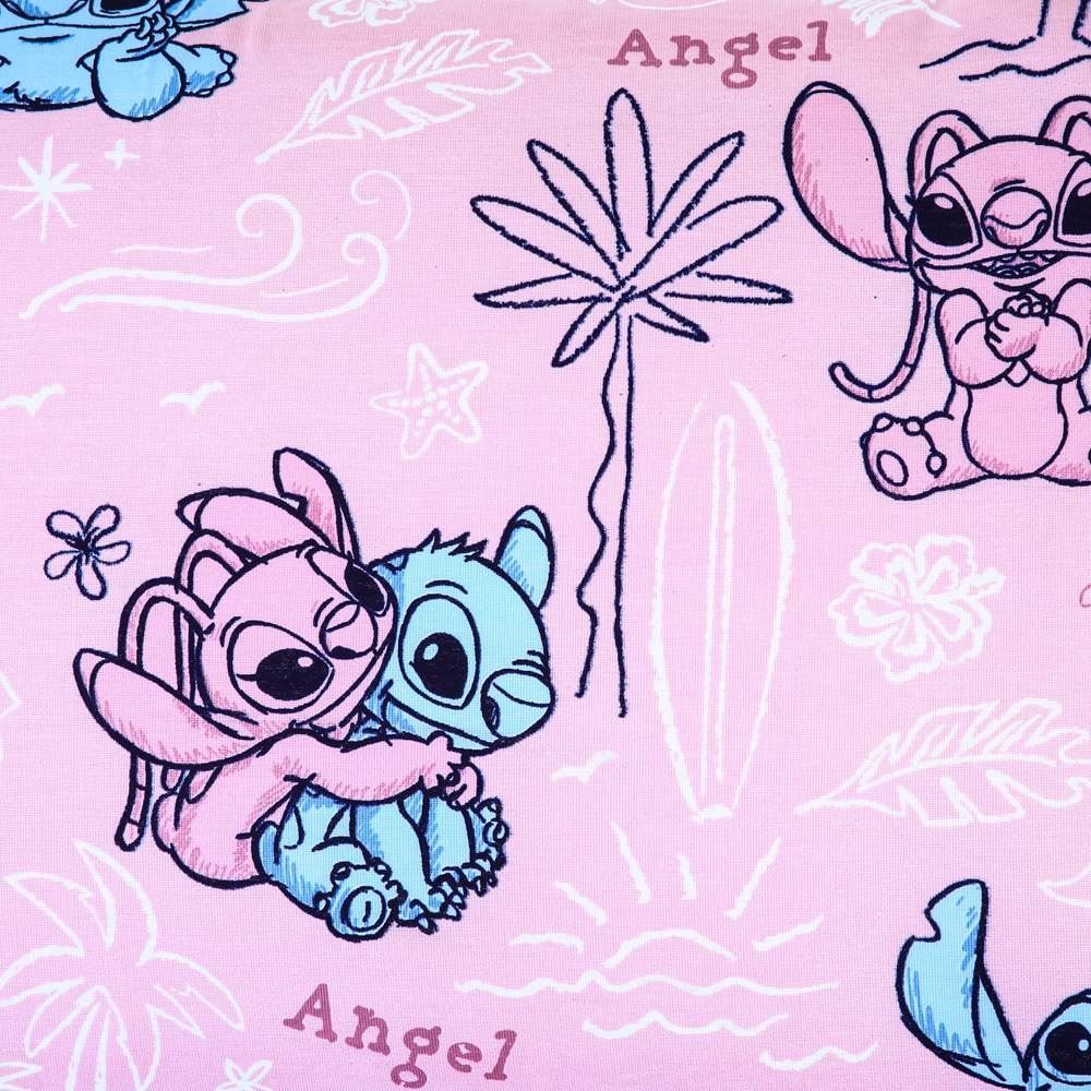 Jogo De Cama Solteiro Stitch Lepper - Rosa