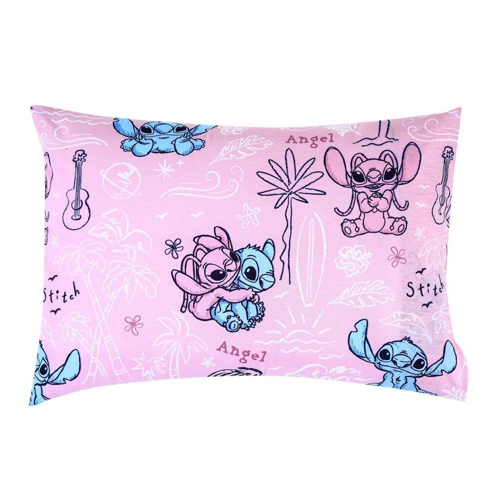 Jogo De Cama Solteiro Stitch Lepper - Rosa