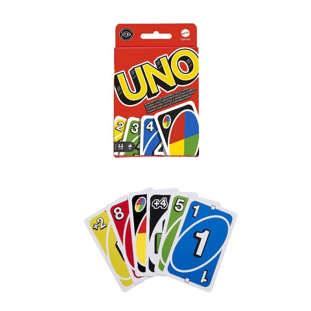 Jogo de Cartas Uno Card Game Mattel - W2087