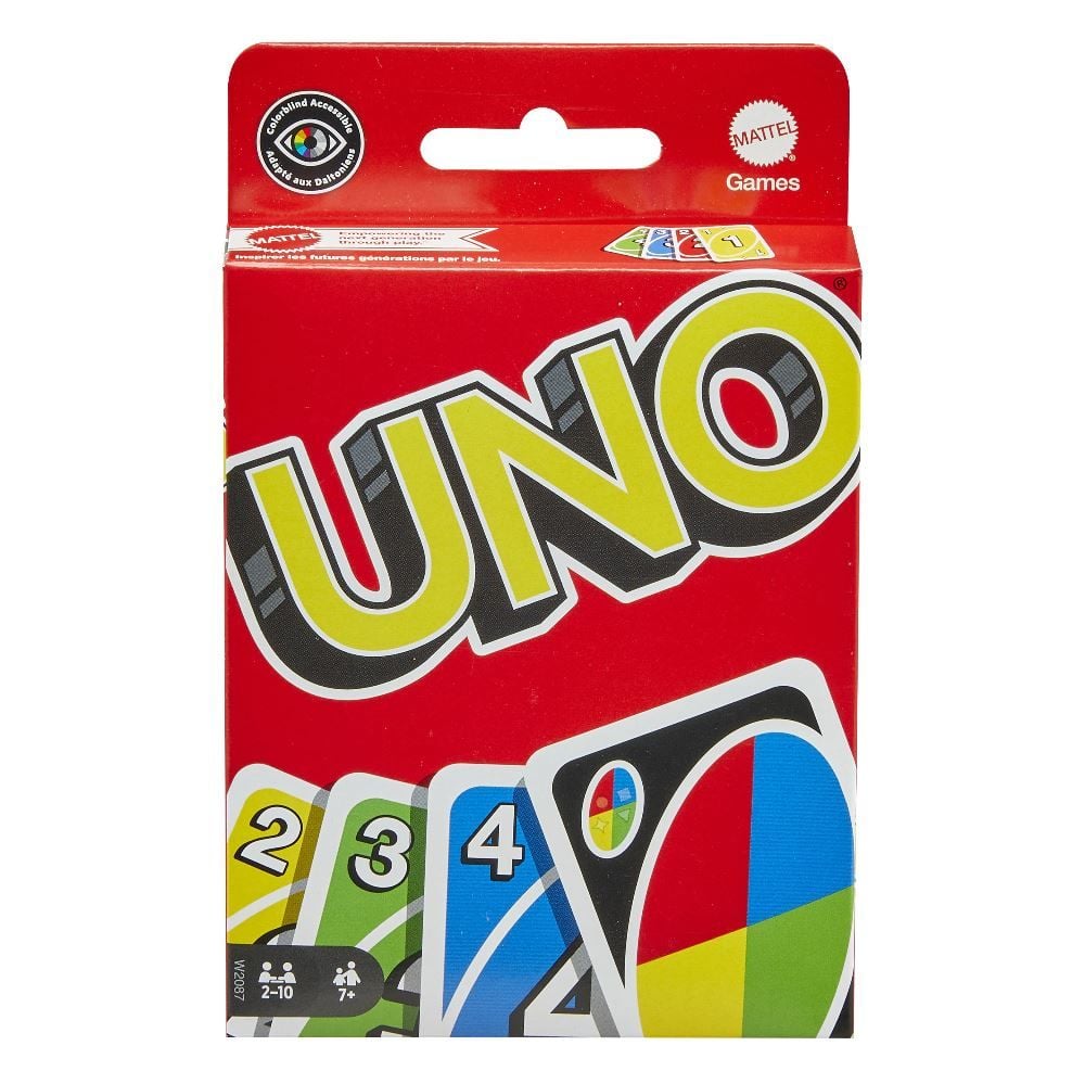 Jogo de Cartas Uno Card Game Mattel - W2087