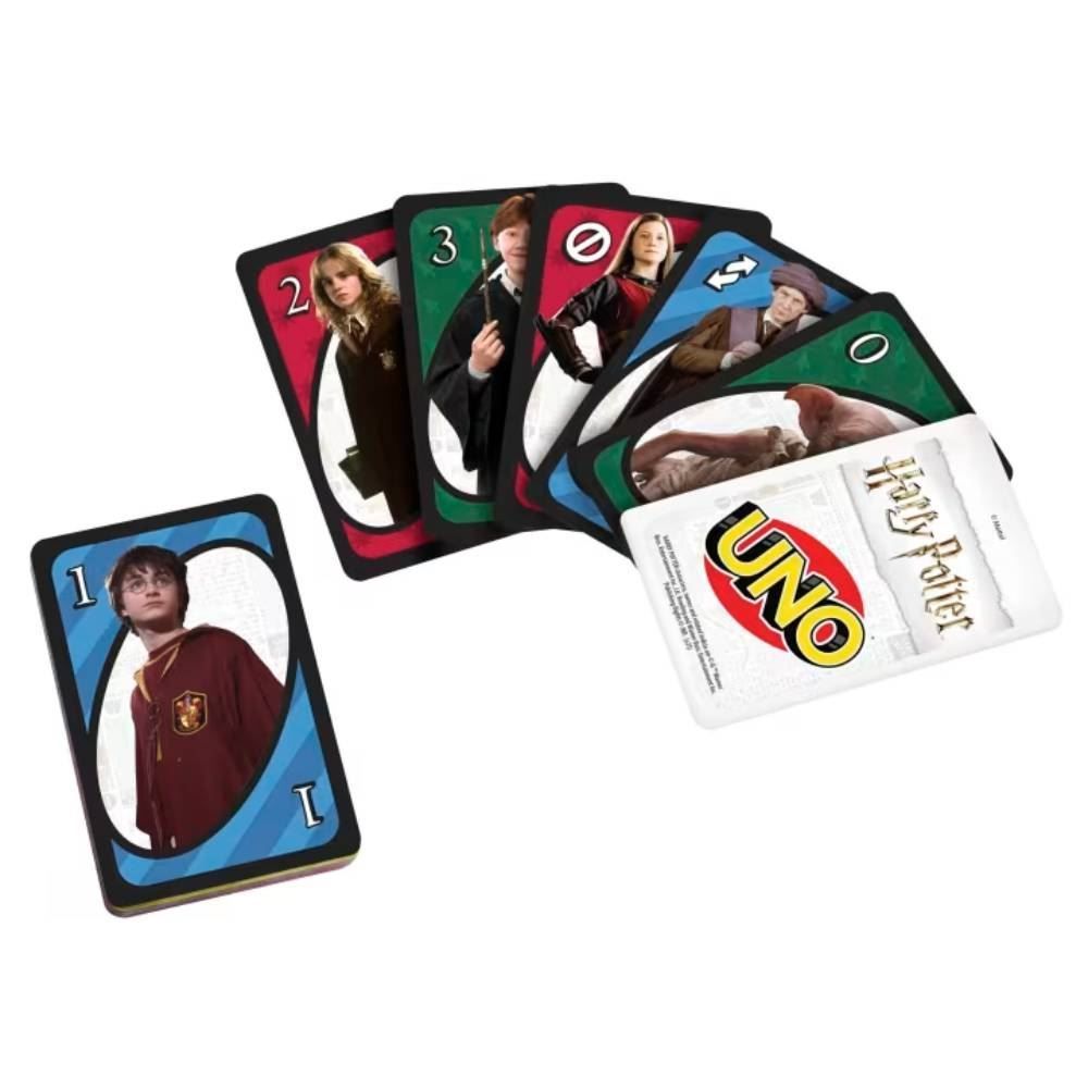 Jogo De Cartas Uno Harry Potter Mattel - FNC42 