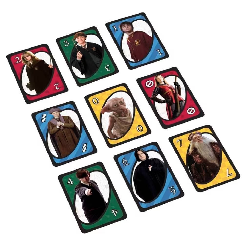 Jogo De Cartas Uno Harry Potter Mattel - FNC42 