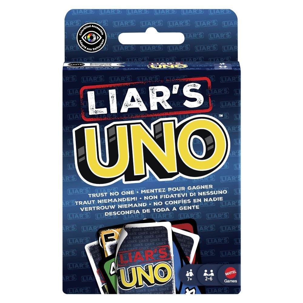 Jogo de Cartas Uno Liar’S Edição Especial Mattel - JLH43