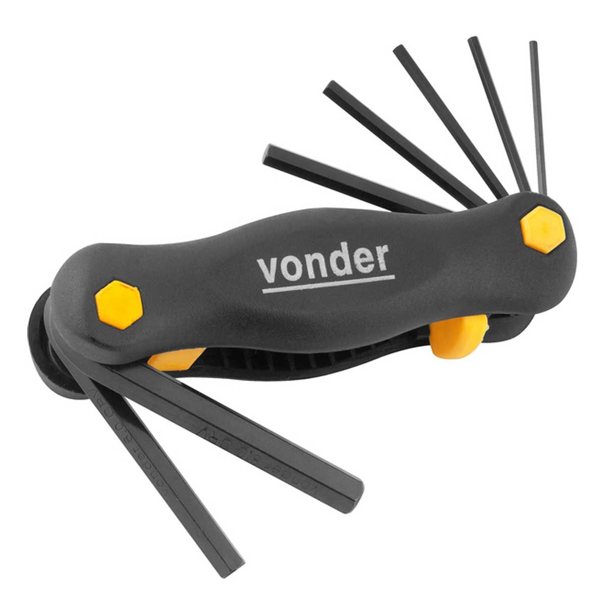 Jogo de Chave Allen 2-8mm Vonder 3573200800 - 3573200800