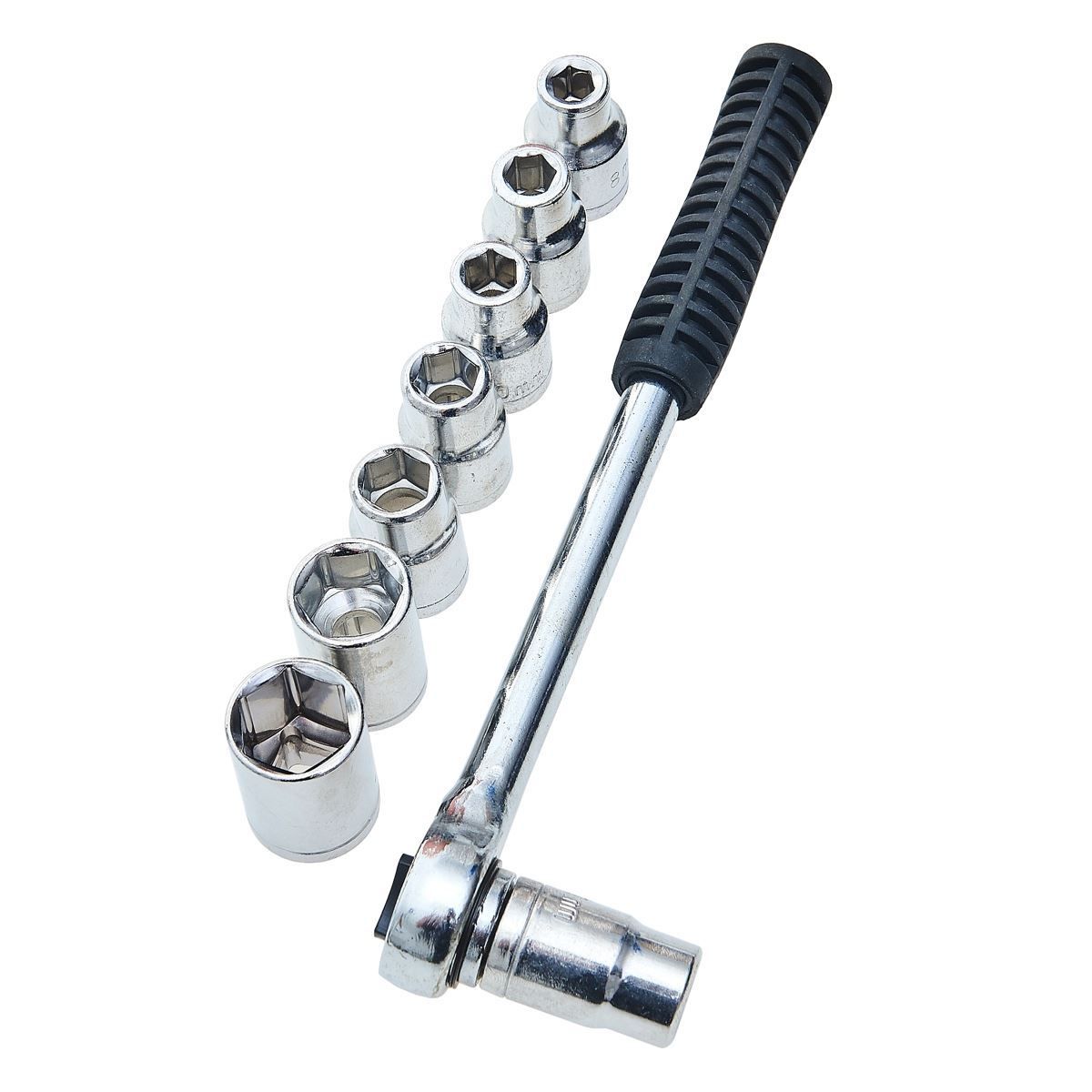 Jogo de Chaves Soquete Catraca 9 peças Maghazine - Aço