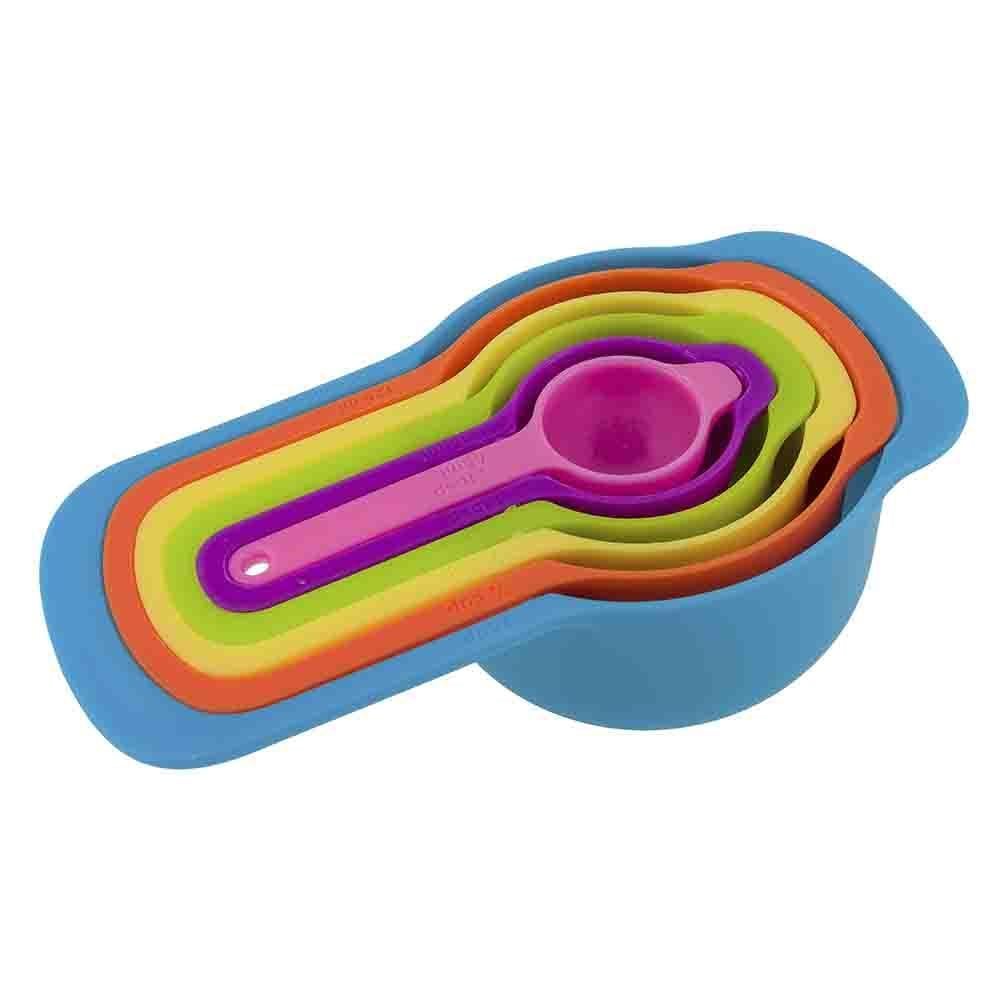 Jogo De Colheres Medidoras 6 Peças Finecasa - Colorido