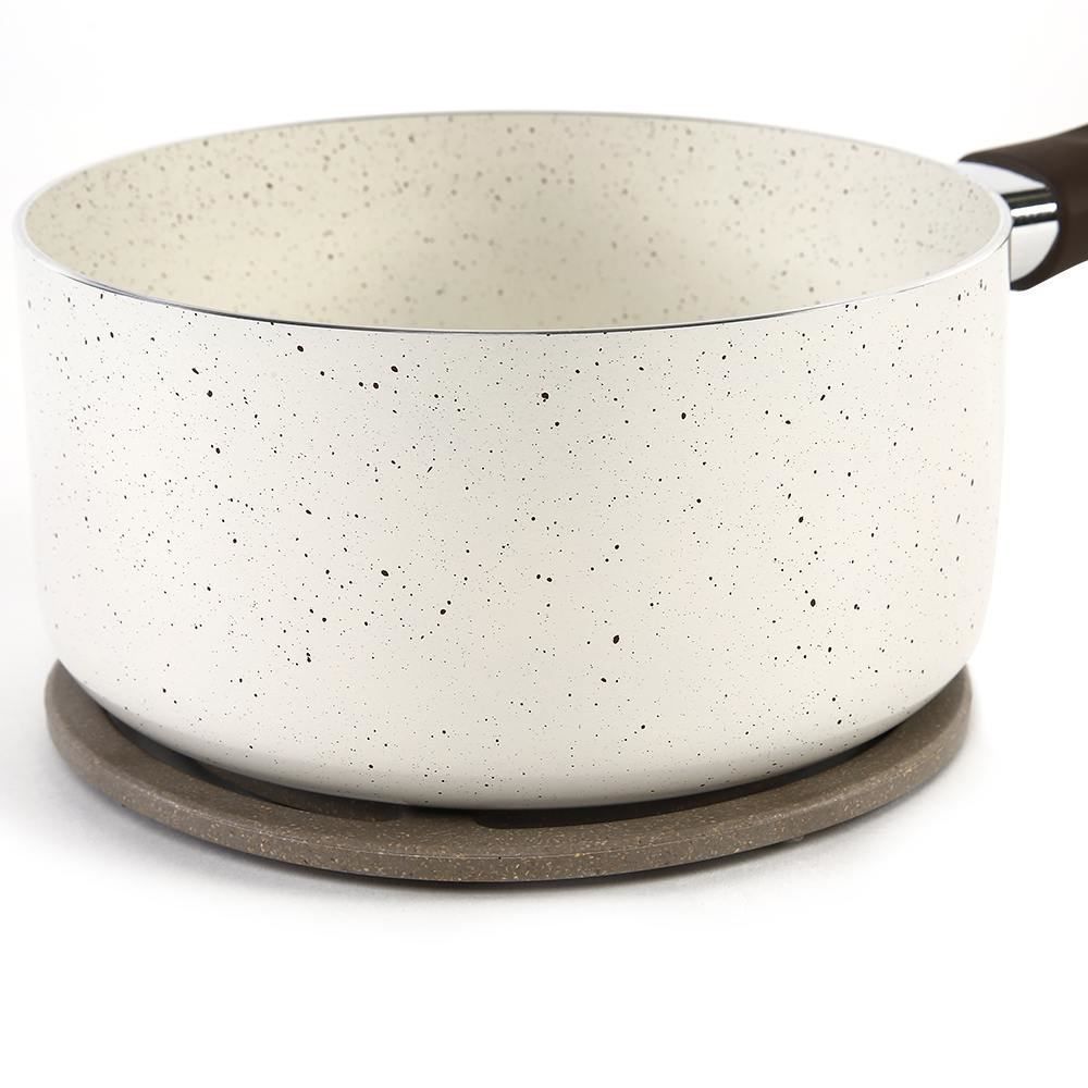 Descanso De Panela 3 Peças Evo - Imbuia