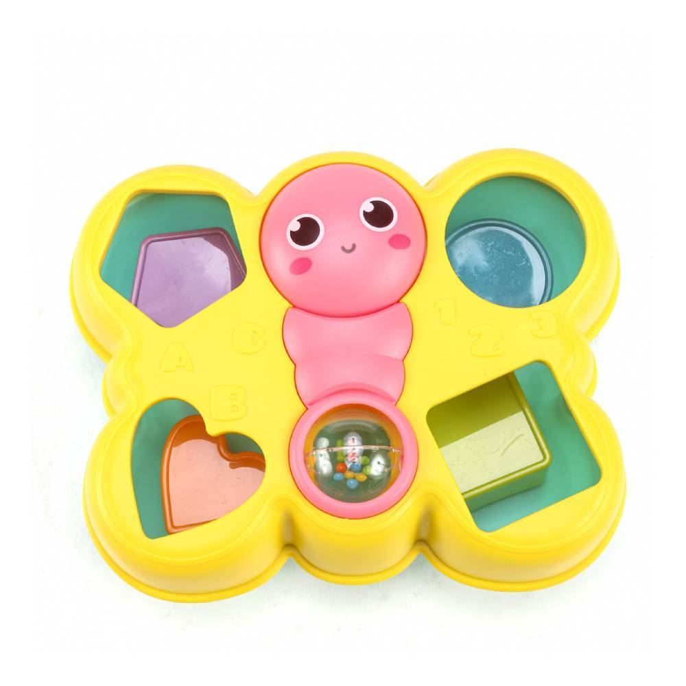 Jogo De Encaixes Borboletas Havan Baby - Colorido