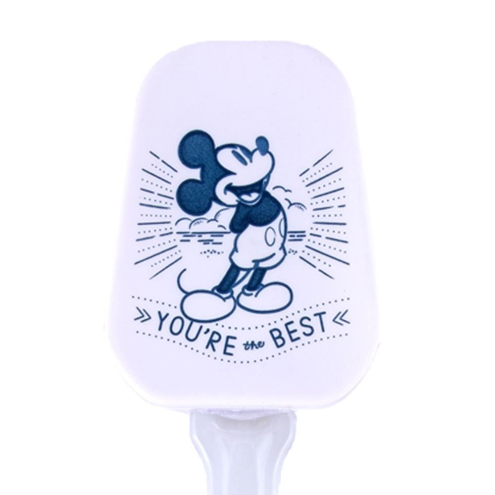 Jogo De Espátula E Fouet De Silicone Disney Mickey Best 2 Peças - Cinza