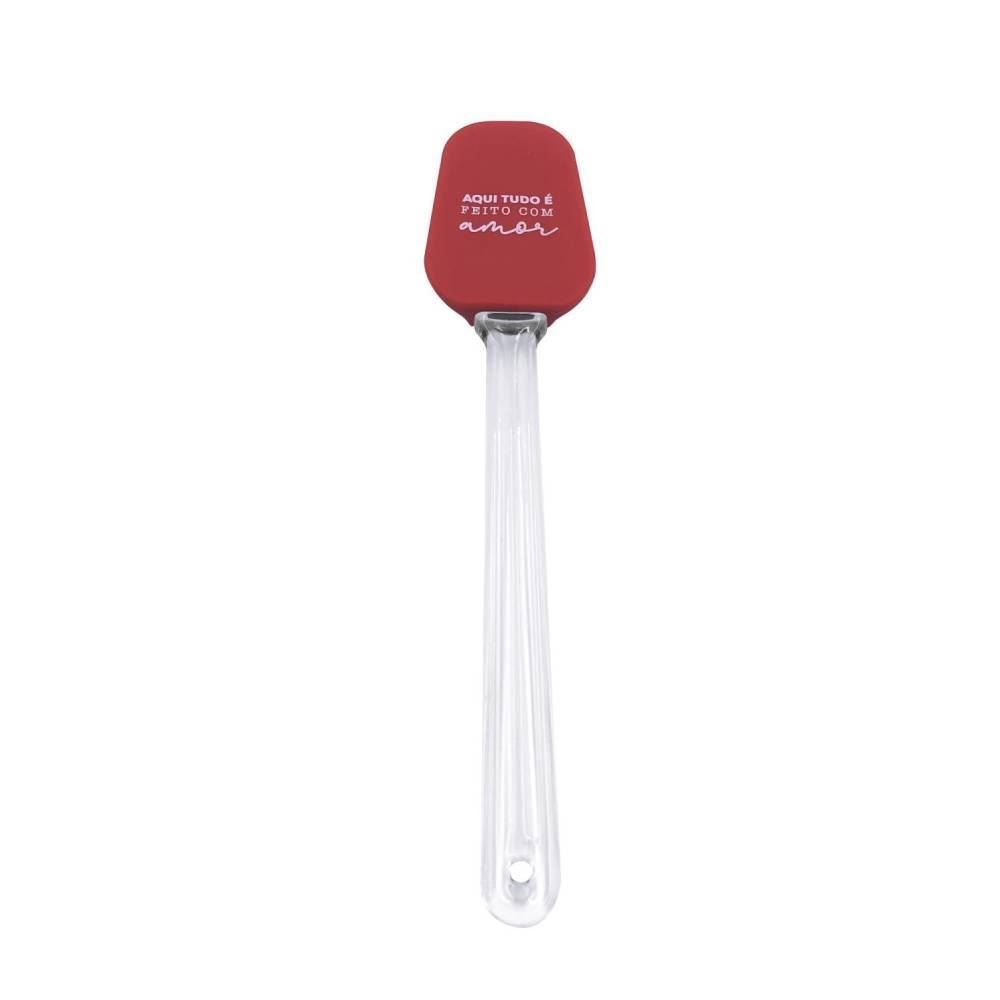 Jogo De Espátula E Fouet De Silicone Feito Com Amor Havan Casa - 2 Peças