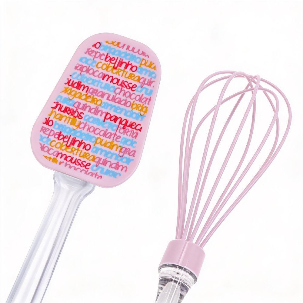 Jogo de Espátula e Fouet Silicone 2 Peças Havan Casa - Doces