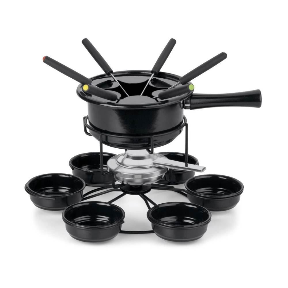 Jogo De Fondue Giratório Viena Forma - 16 Peças