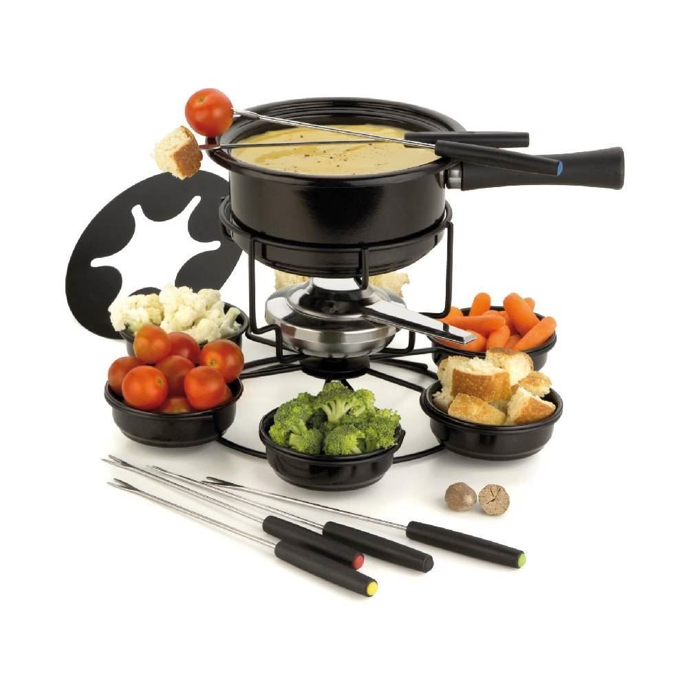 Jogo De Fondue Giratório Viena Forma - 16 Peças