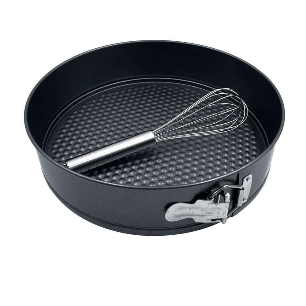 Jogo De Forma Com Fundo Removível E Batedor Havan Casa 2 Peças - Carbono