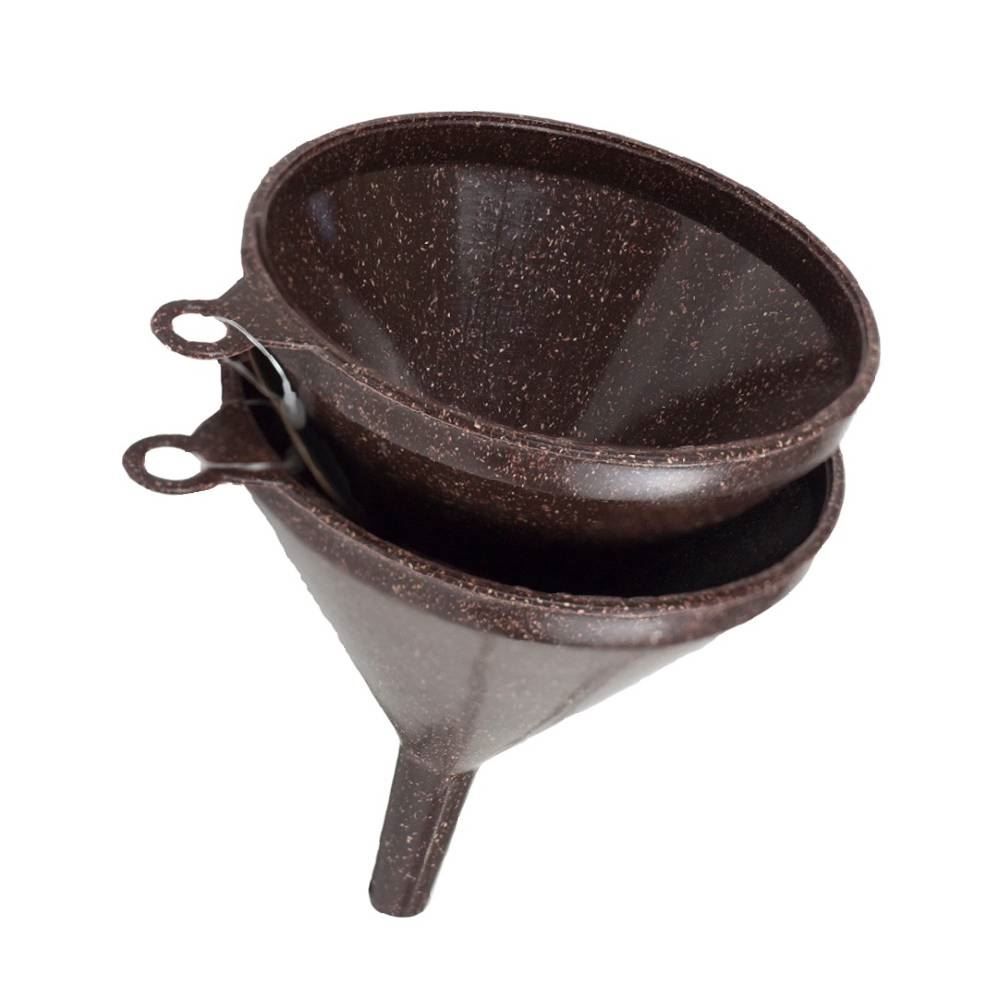 Jogo De Funil 2 Peças Evo - Imbuia