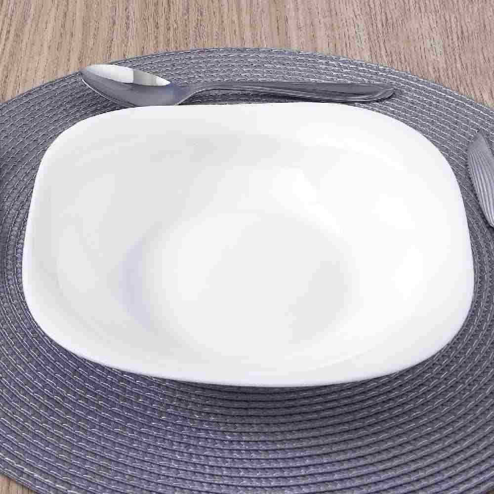 Aparelho De Jantar Opaline Plaza Nadir 12 Peças - Branco